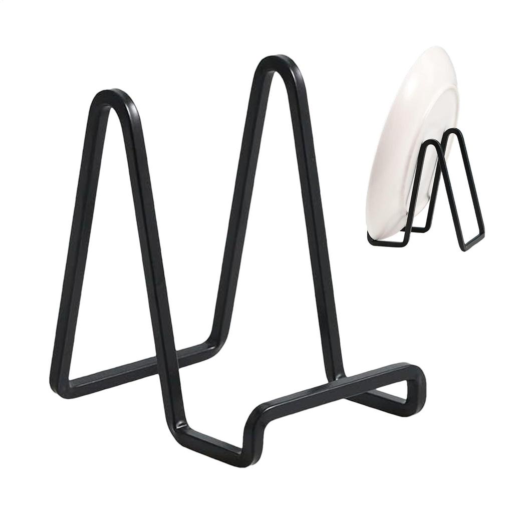 6 Inch Iron Art M-agazine Display Stand Dish Rack Plate Bowl Picture Frame Photo Book Pedestal Holder Storage Ornaments