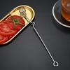 Stainless Steel Honey Dipper Honey Stirrer Multi-Purpose Mixing Spoon for Tea Cocktails Honey Stirring Rod for Syrup Jam Drinks