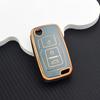 Car Key Fob Case for Geely Emgrand EC7/EU7/GC5/GC6/EC8/EC718/EC715 - Protective Key Cover Holder with Key Chain Auto Accessories