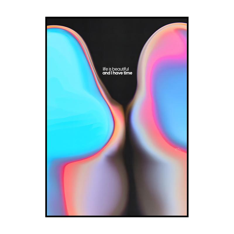 Vintage Abstract Classic Canvas Poster Retro Extreme Art Canvas Painting Print Wall Art Picture for Living Room Home Decoration