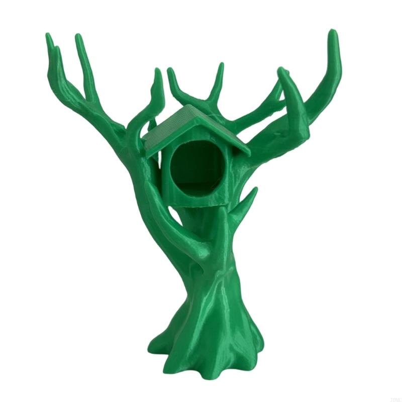 Realistic Spiders Hideouts Tree House Natural Decors Habitat For Jumping Spiders Reptiles Small Insect Easy Cleaning J0MC