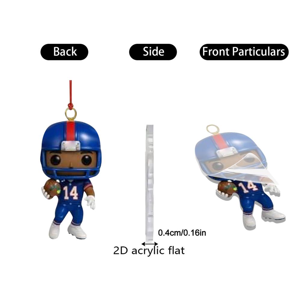 Adventní kalendář obsahuje 24 vánočních ozdob. Kalendář příjezdu Vánoce odpočítávání