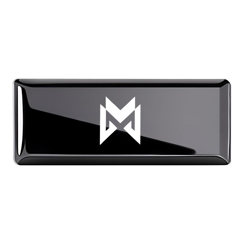 Suitable Sticker for Mengshi 917/M817/M800 Cars: Metal Car Emblem, Decorative Door Handle for Interior Modification.