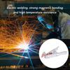Industrial Grades Magnetic Welding Clamps 132 Nonslip Design Heat Resistant Steel Construction Secure Current Transfer