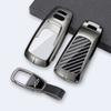 Zinc alloy Car Key Case Cover For  A4 B9 A5 A6 8S 8W Q5 Q7 4M S4 S5 S7 TT TTS TFSI RS Protector Shell Fob Accessories