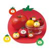 Decor Corporation Concombre Vegetable Cat Daruma, Corn, Size Approx. W3 D2.5 H4.2 ZCB-29835
