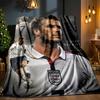 David Manchester United Legend Blanket Lightweight Ideal Bedding Blanket Perfect for Travel, Living Rooms, Offices, Sofas, Fan Christmas Gift