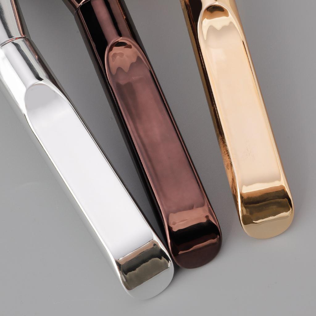 New makeup brush, thickened aluminum tube foundation brush, no powder, seamless base makeup, tongue brush, mask brush, beauty tools