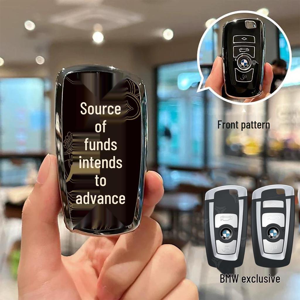 Compatible Key Covers for BMW 3, 5, 7 Series, X3, X5, X6, X7, I3, I5, Blade, 530, and 320li.