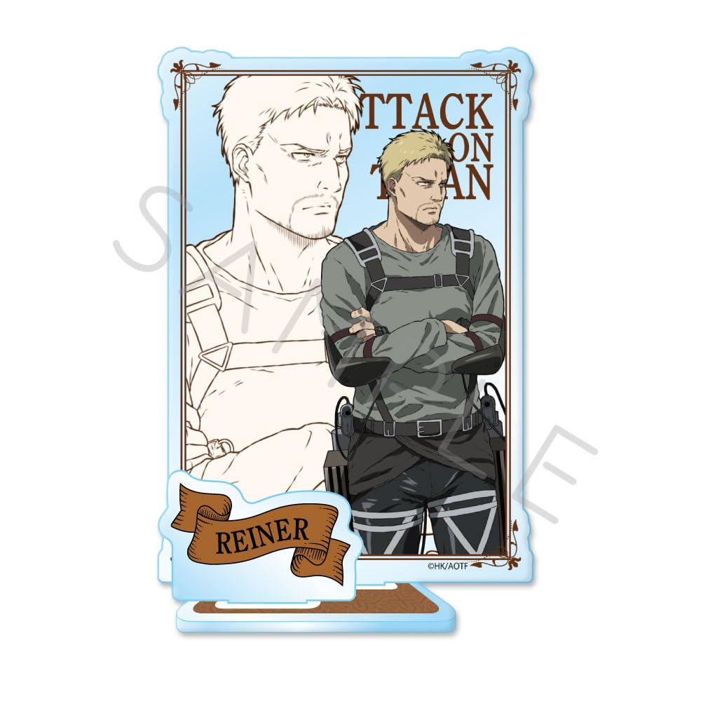 TV anime "Attack on Titan The Final Season" [Reiner] 9th Acrylic Stand WE