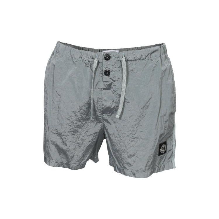 Stone Island Logo Mid-Waist Loose Casual
