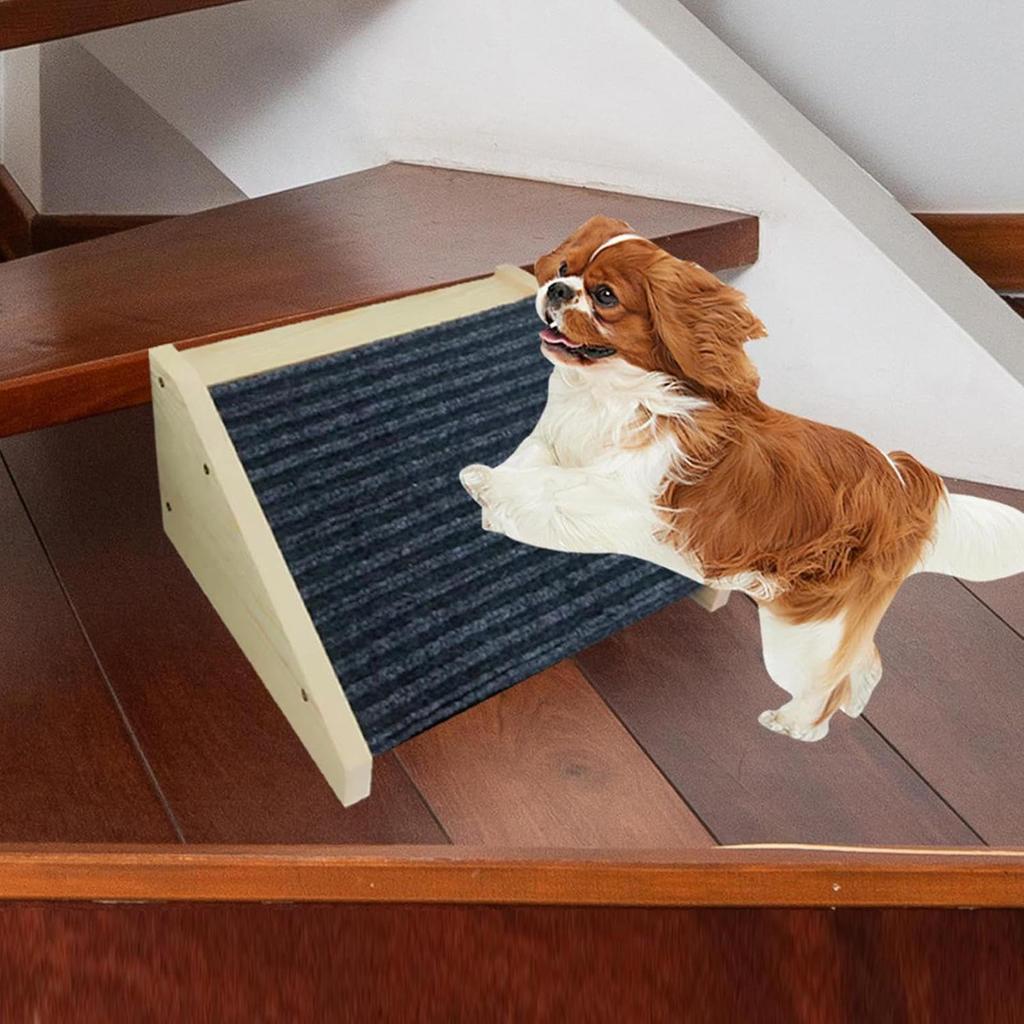 Dog Stair Non-Slip Ladder Multifunctional Puppy Secure Stairs Ramp Older Cats Steps for High Bed Sofa Pet Supplies