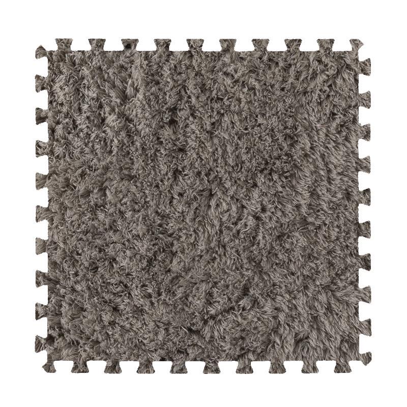 Children's Soft Velvet Patchwork Anti-Slip Play Mat for Bedroom or Bay Window