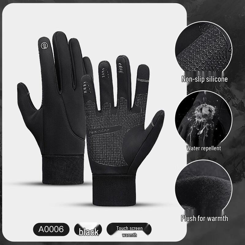 DUTRIEUX Unisex Water-Repellent Touchscreen Winter Gloves