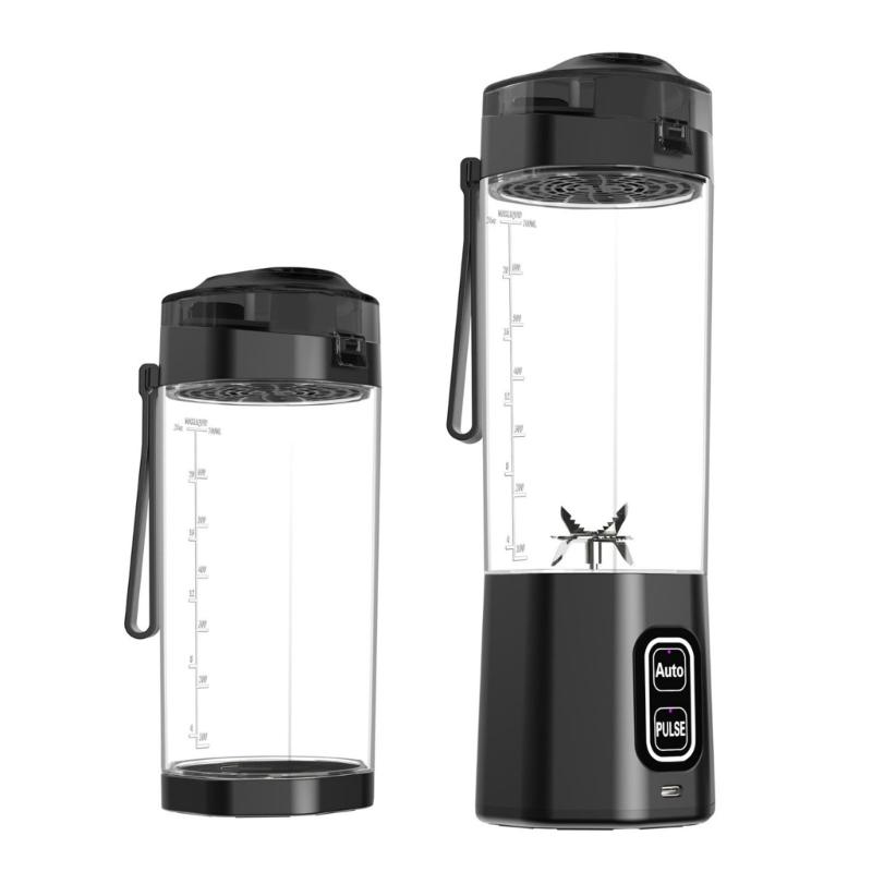 360W Portable Electric Blender Rechargeable Cordless Juicer Powerful Juicer Cup 700ml For Smoothie Juice Food Mixing