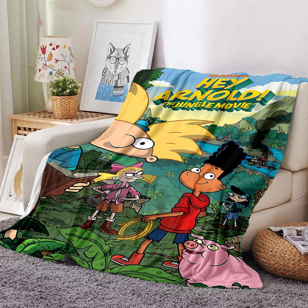 Adventure Jungle Flannel Blanket Super Soft Warm Cozy Blanket For Sofa Bed Office Travel Allseason Home Decor Gift