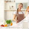 Nut Milk Bag Cloth Strainer for Food, 3 Pack 12" (2 of 12"X12" + 1 of 10") Organic Reble Kitchen Premium Fine Mesh Cheesecloth, Sprouting, Juicing