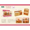 Forest Home Animal Family Mini Rabbit Villa Living Room Kitchen Bedroom Garden Micro Furniture Set Girl Pretend Play Toy Model