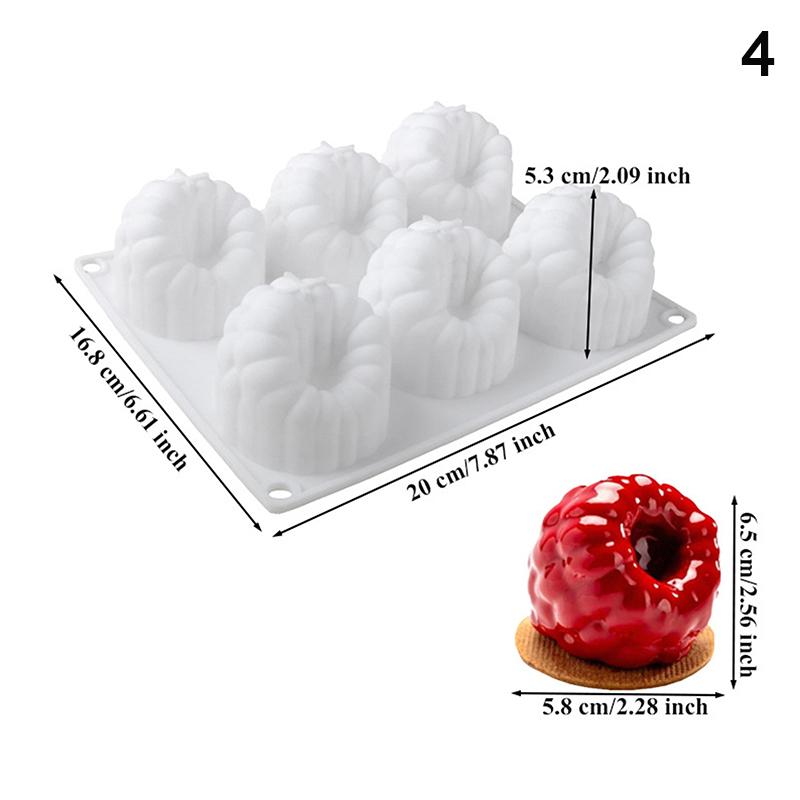 1 Stuks Ananas Peer Perzik Fruit Serie Taart Siliconen Vorm Mango Sinaasappel Bakken Mousse Vorm Aardbei Franse Dessert Mousse Vorm