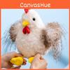 Plush Chicken Toy With Pp Cotton Filling For Kid Play And Comfort