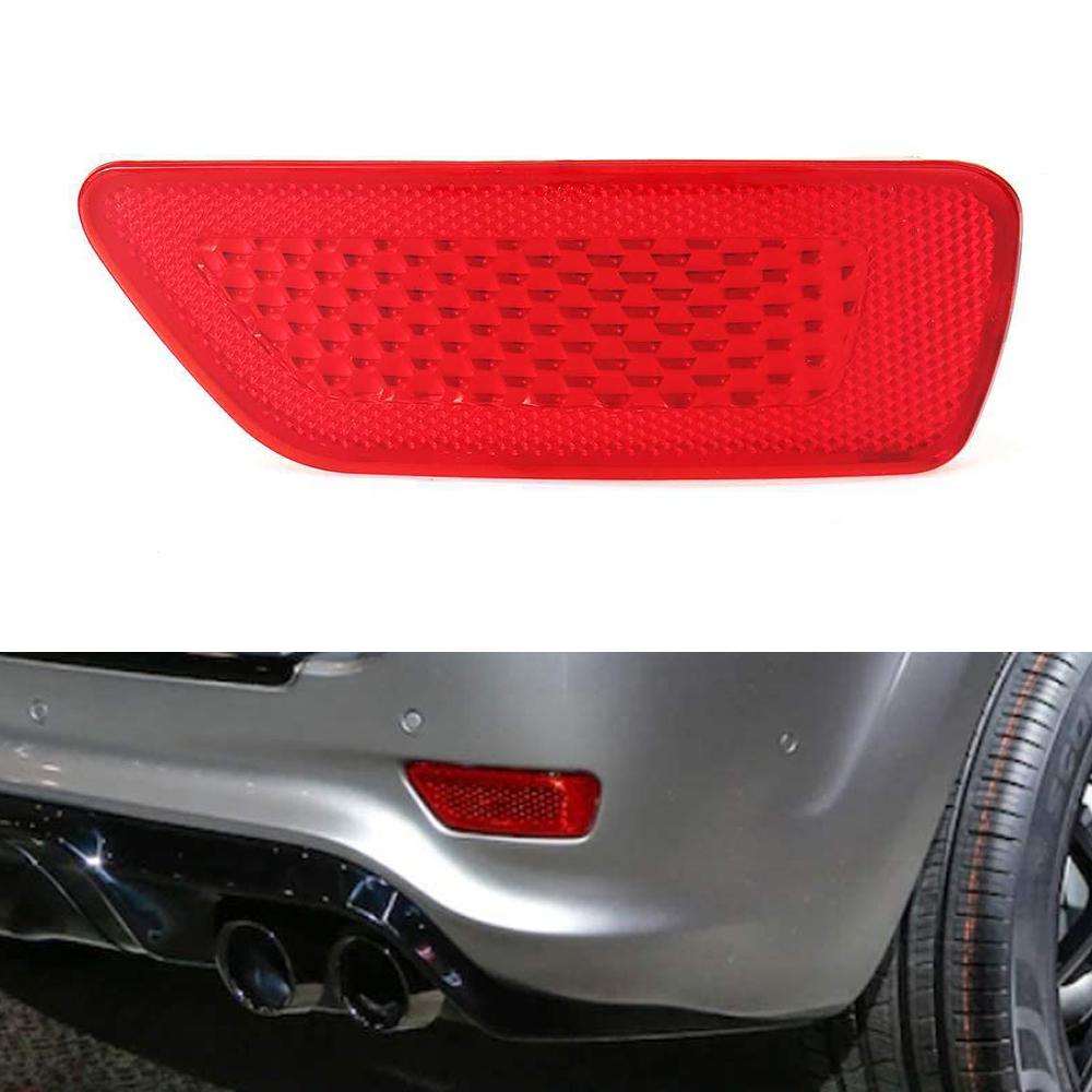 2x For Jeep Compass Grand Cherokee Dodge Journey 2011-2016 Left & Right Rear Bumper Reflector Light Cover 57010720AC 57010721AC