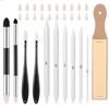 Art Sketching Blending Stumps Set: 9-Piece Kit for Drawing, Blending & Smudging