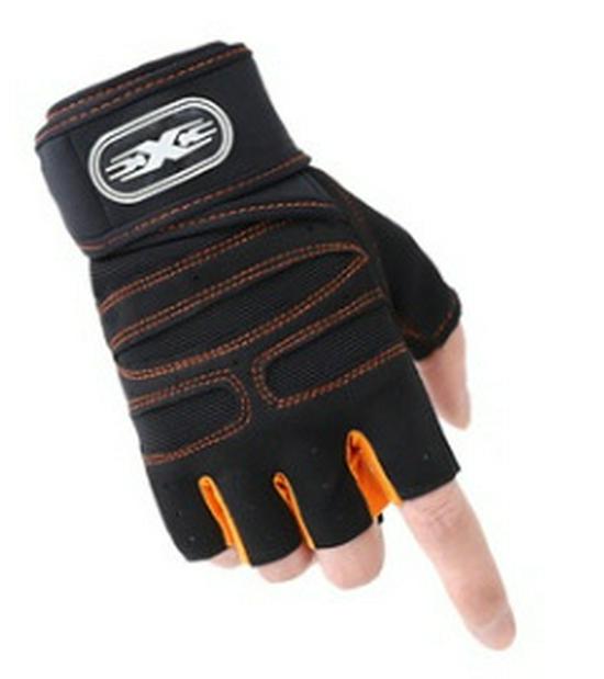 Unisex Half-Finger Weightlifting Gloves for Fitness, Pull-Ups, and Outdoor Sports – Breathable Design for Men and Women