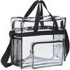 Clear PVC Large Capacity Travel Toiletry Bag, Handheld & Portable
