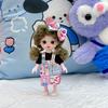 16cm Doll Full Set 1/8 Bjd Prinss Doll with Clothes Suit Dress Up Toys for Girls