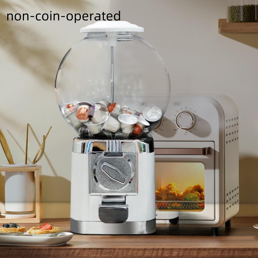 

Капсульная кофемашина Маленькие гачапон-машины Хранение конфет и снеков Машина с сюрпризами 25см*25см*42см non-coin-operated