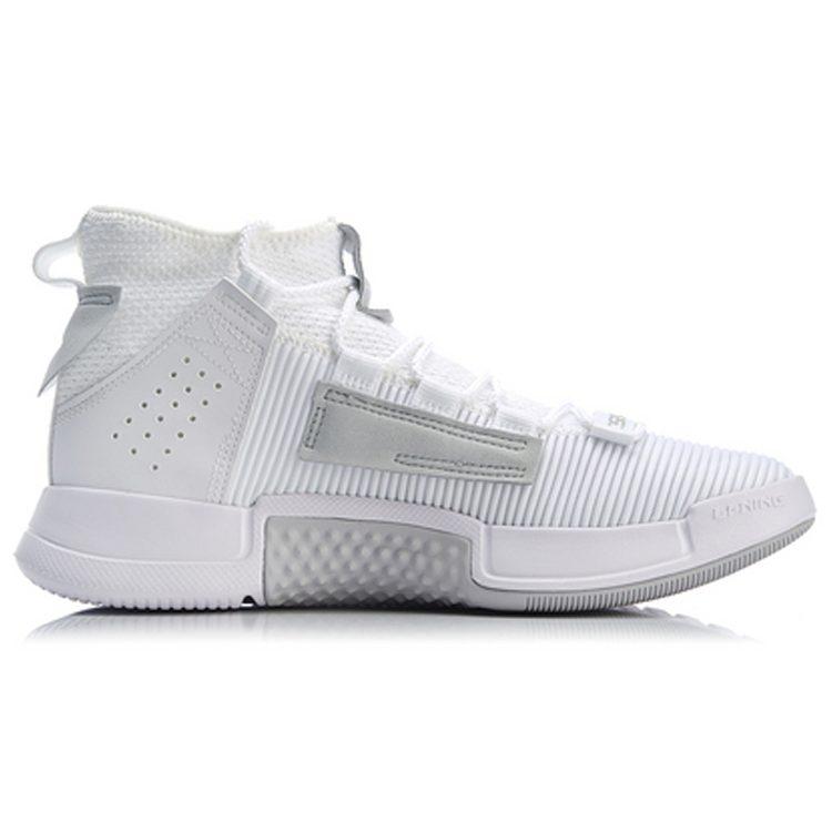 Li Ning Essence 2 Breathable Mid Top Vintage Basketball Shoes Men's White AGBP029-1