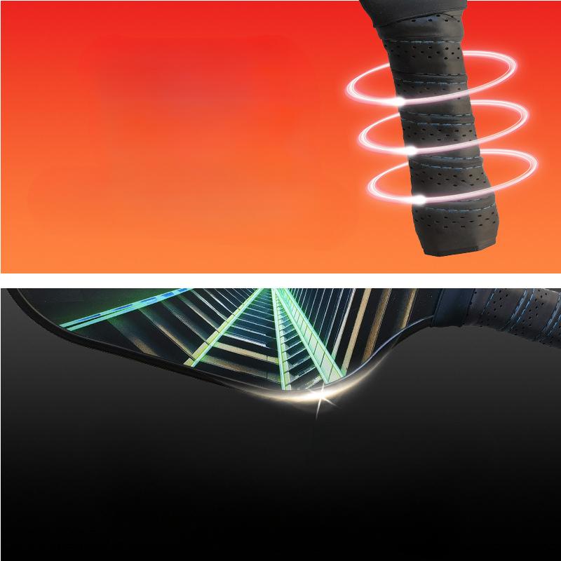 Bâtă Pickleball Fibră de sticlă Nivel de antrenament Competiție sportivă în aer liber Rachetă profesională Pickleball