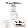 Jingchen B3S P50 T260 Food-Grade Waterproof Thermal Label Paper