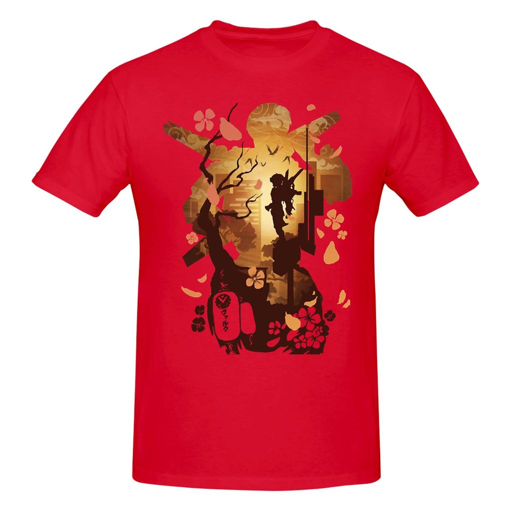 Piece Valkyrie Graphic Funny  Cotton TShirt AApex Battle Royale Fps Tees Tops For Unisex