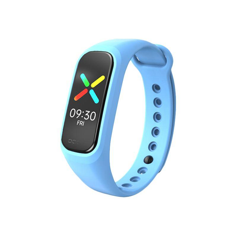 

Stylish Replacement Wristband For Oppo Band In Soft And Durable Silicone небесно-голубой