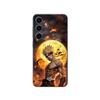 Phone Case - MANIACASE - Samsung Galaxy S25 - TPU Silicone - Black - Dark Naruto Moon 3D