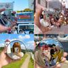Miroir Rond Mini 7,5 cm / 9,5 cm Miroirs Selfie de Voyage Miroir Sphérique Convexe Grand Angle Portable pour IPhone Samsung Vlogging
