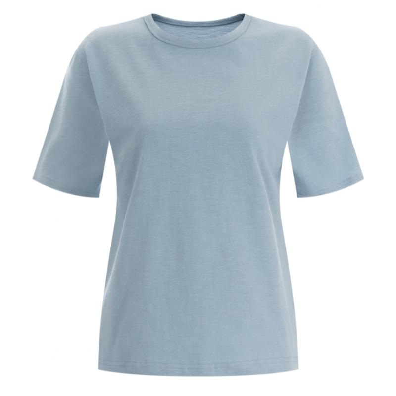 Shop   Women Slub Round 100  CoTTon Summer ShorT Sleeve T shirT Dai Wsh 12015   