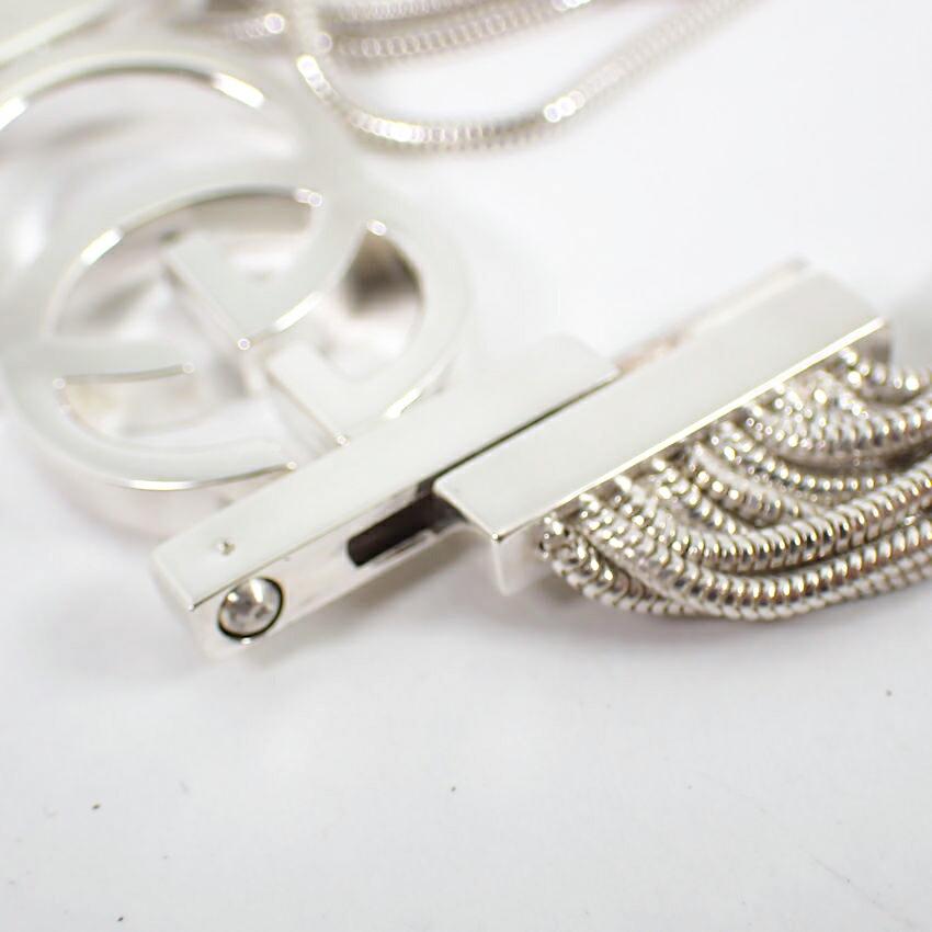 [Pre-owned] GUCCI 925 Interlocking G Bracelet/j60-1