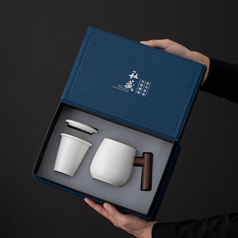 Ретро-керамическая пиала для чая TeaXun с крышкой