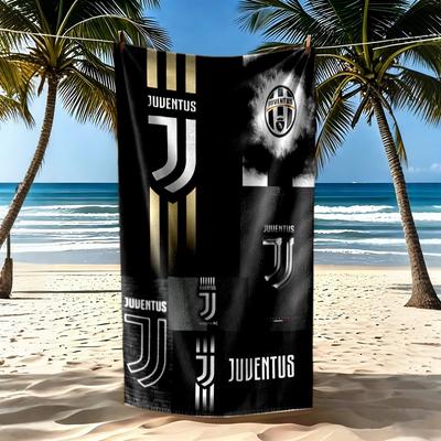 Juventus Beach Towel Super Soft Absorbent Comfortable Lightweight Suitable For Swimming Gym Camping Yoga Vacation