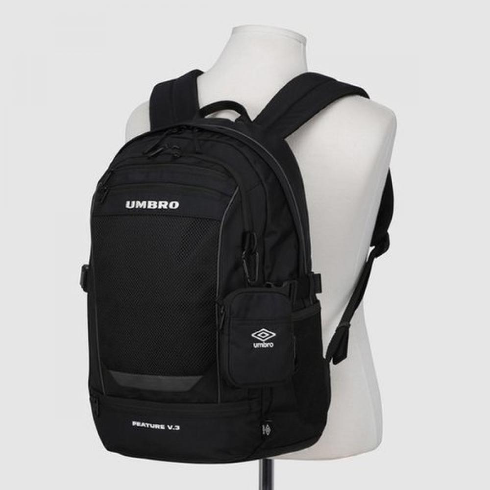 Umbro Feature Backpack  25l  Crossbody  Ur123cbp13 Blk