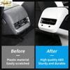 White Rear Air Vent Outlet Cover Trim Matte Fit For Tesla Model 3 Y 2017-