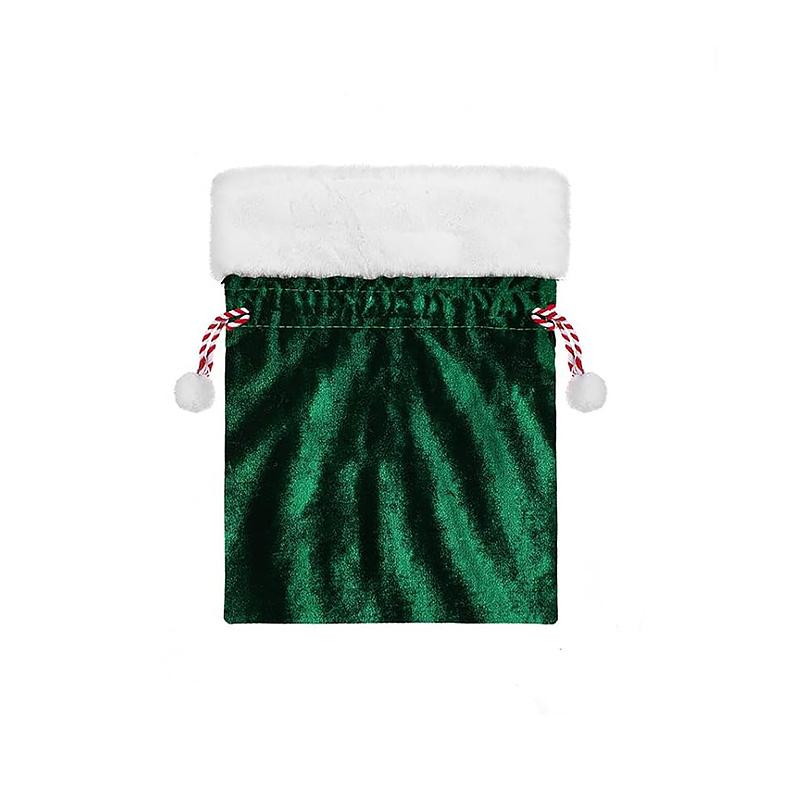 1PC Santa Claus Party Presents Sacks Graduation Large Bachelor Party Velvet Christmas Solid Thanksgiving 2 Sizes