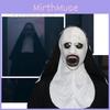 Gruselige Halloween-Latex-Nonnenmaske – Unheimlich und furchterregend, inspiriert von Horrorfilmen