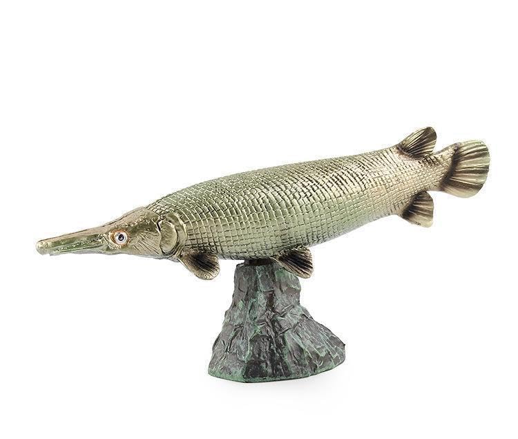 

Alligator Freshwater Invasive Alien Living Interior Item [Nekogami-yama] Gar, Fish, Species, Fossil, Figure, Model, Miniature, Ornament, Decor,