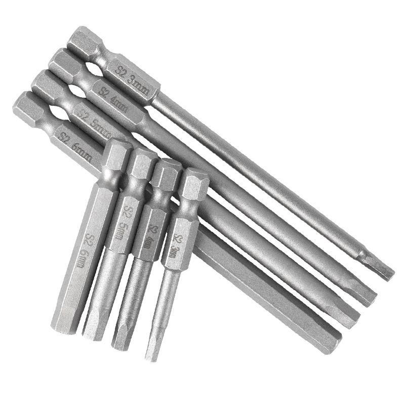 Magnetischer Elektrischer Schraubendreher Verlängerung Sechskant Bit S2 Schraubenschlüssel