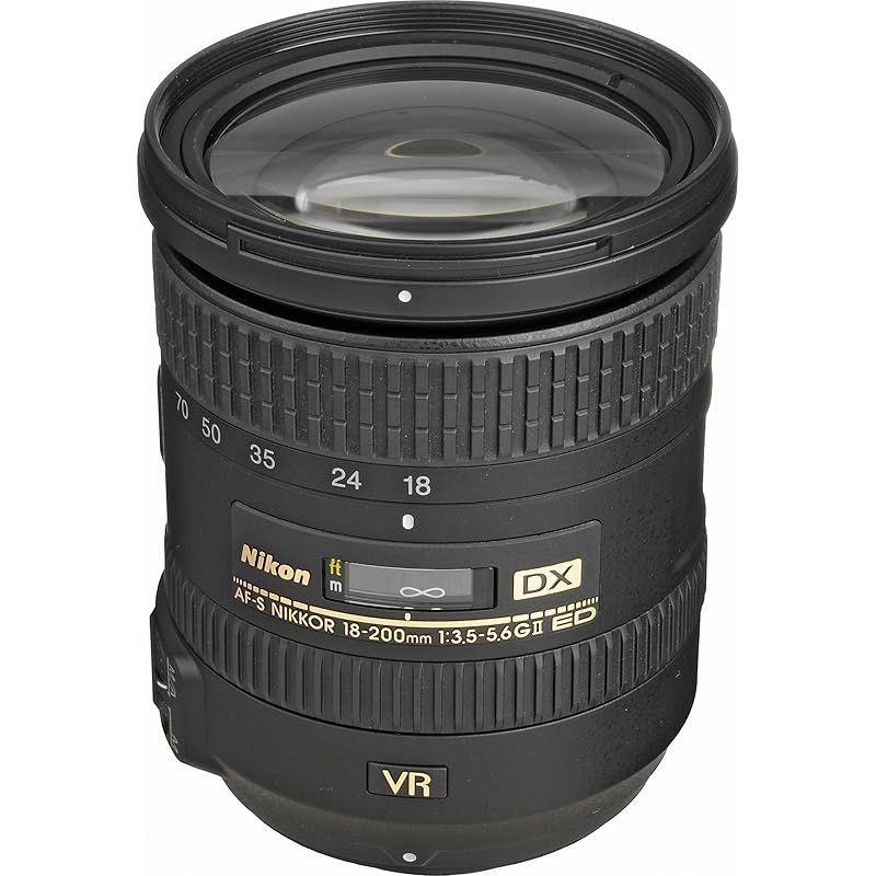 

Nikon AF-S DX NIKKOR 18-200mm f/3.5-5.6G ED VR II Lens