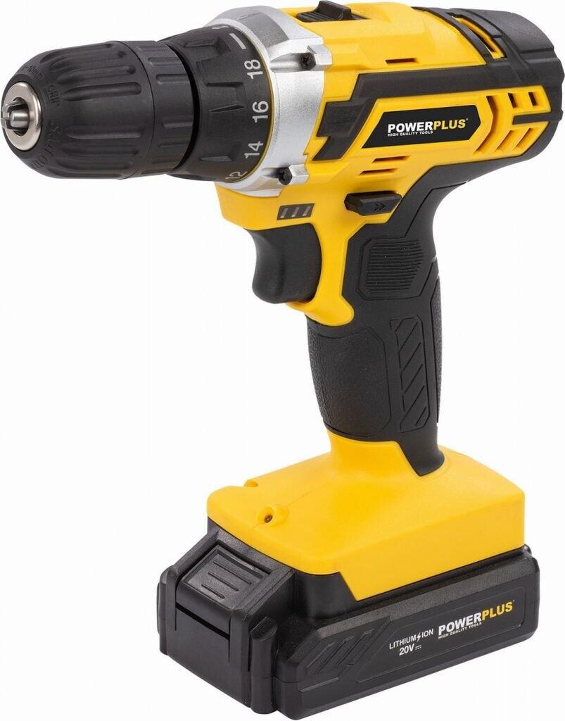 Дрель-шуруповёрт PowerPlus Drill driver 20V (3x batteries)
