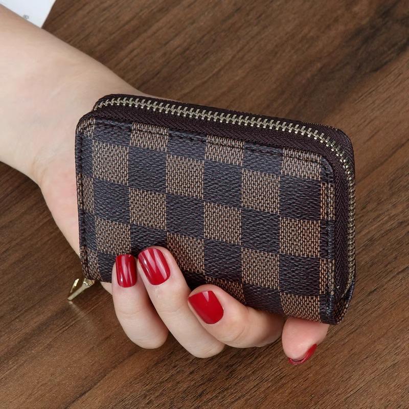 Women's Anti-Demagnetization Card Holder Wallet with ID and Driver's License Slots, Large Capacity, Multi-Card and Coin Purse